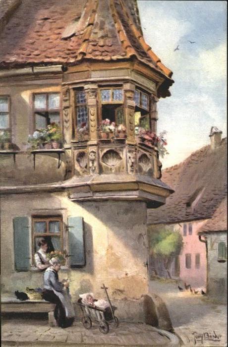 Rothenburg Tauber Feuerleins-Erker