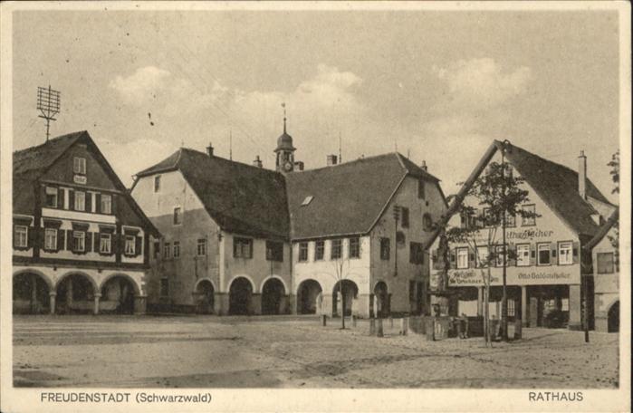 FREUDENSTADT BW Rathaus