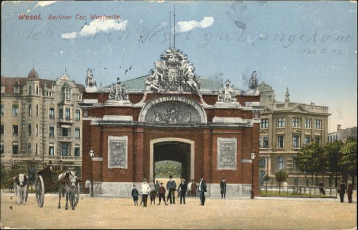 Wesel Rhein Berliner Tor
Westseite