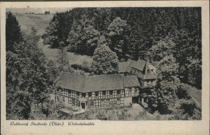 Stadtroda Thueringen Weihertalmuehle