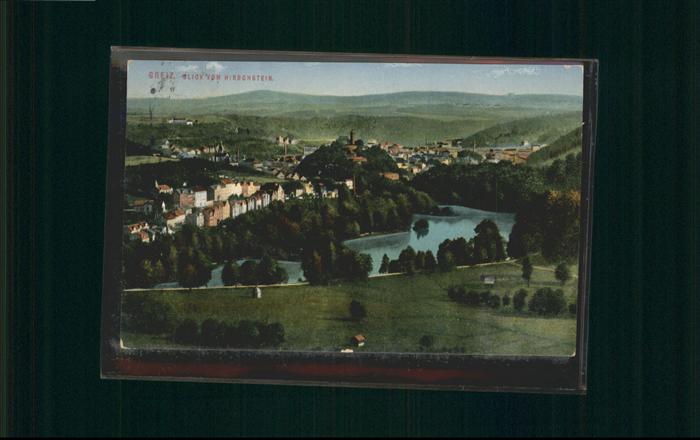 Greiz Thueringen Panorama
