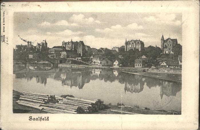 Saalfeld Saale Saale