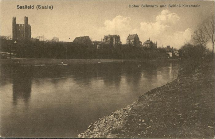 Saalfeld Saale Saale
Hoher Schwarm
Schloss Kitzerste