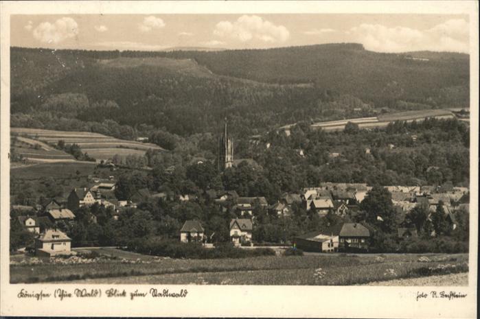 Koenigstein Saechsische Schweiz Thüring. Wald