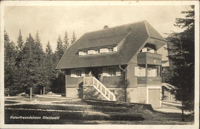 Schluchsee Naturfreundehaus Blasiwald
