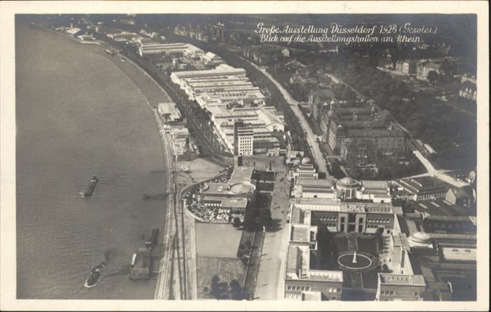 DuessELDORF CITY Grosse Ausstellung 1926