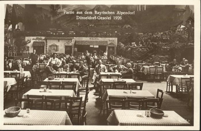 DuessELDORF CITY bayer. Alpendorf
Duesseldorf-Gesolei