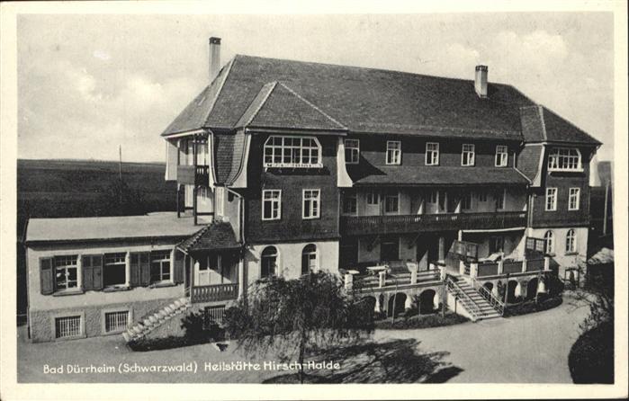 Bad Duerrheim Heilstätte Hirsch-Halde