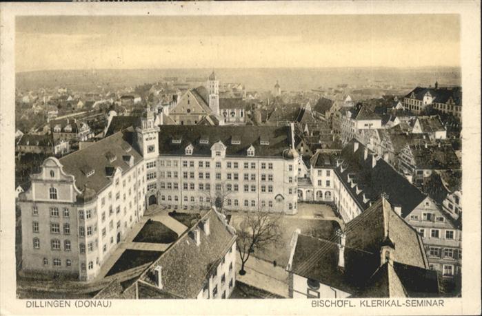 Dillingen Donau Bischöfl. Klerikal-Seminar