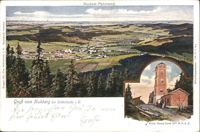 Schoenheide Erzgebirge Kuhberg