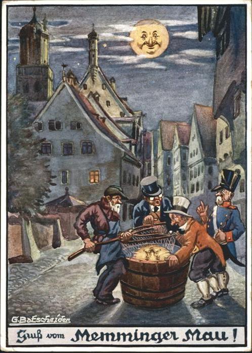 Memmingen Bayern Memminger Mau