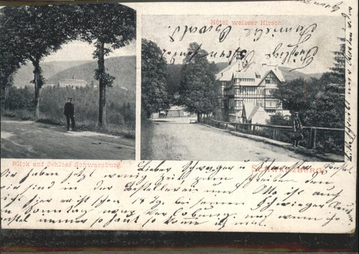 Schwarzburg Thueringer Wald Schloss Schwarzburg