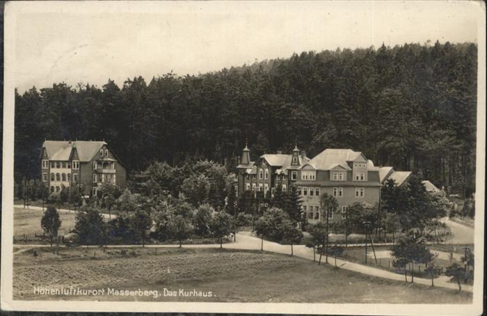 Masserberg Hildburghausen Thueringen Kurhaus