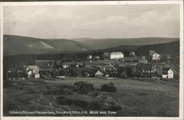 Masserberg Hildburghausen Thueringen Turm