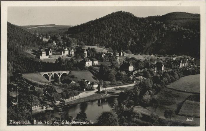 Ziegenrueck Saale Schlossbergstraße