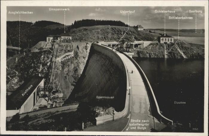 Burgk Saale-Orla-Kreis Straße nach Isabellengrün und Burgk
Sp