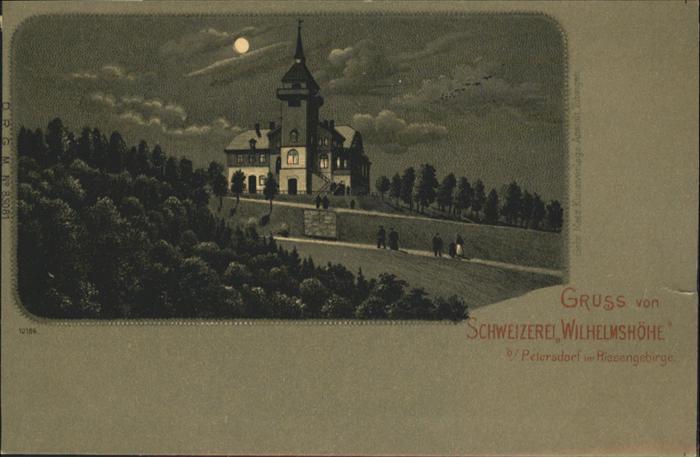 Petersdorf Riesengebirge Schweizerei Wilhelmshöhe