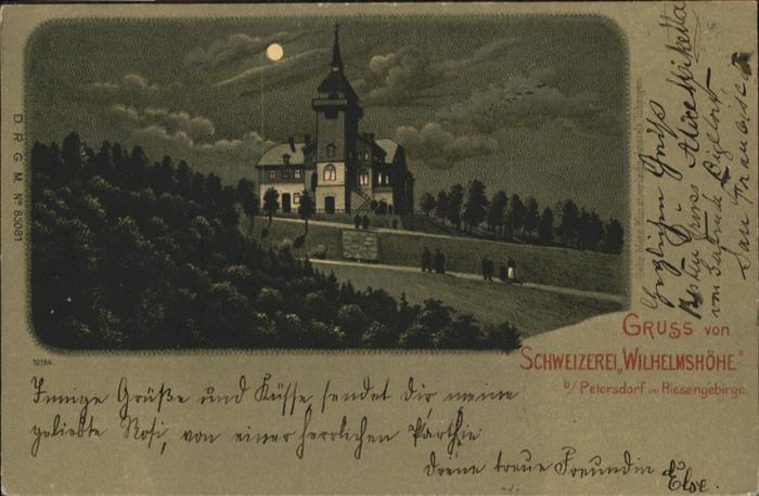 Petersdorf Riesengebirge Schweizerei Wilhelmshöhe