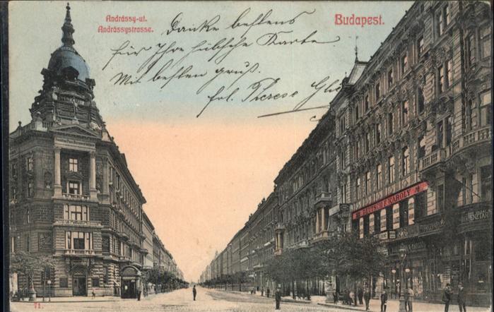 Budapest Andrassystrasse