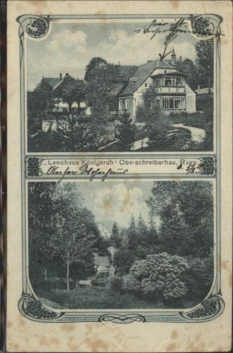 Ober-Schreiberhau Riesengebirge Landhaus Königsruh