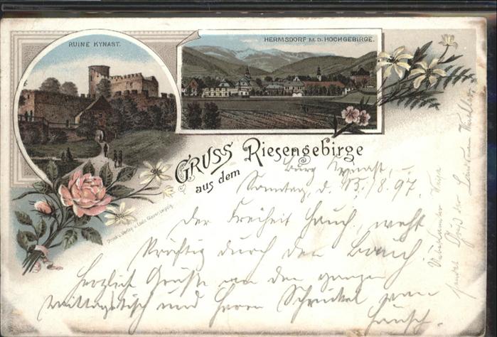 Hermsdorf Thueringen Riesengebirge Ruine Kynast