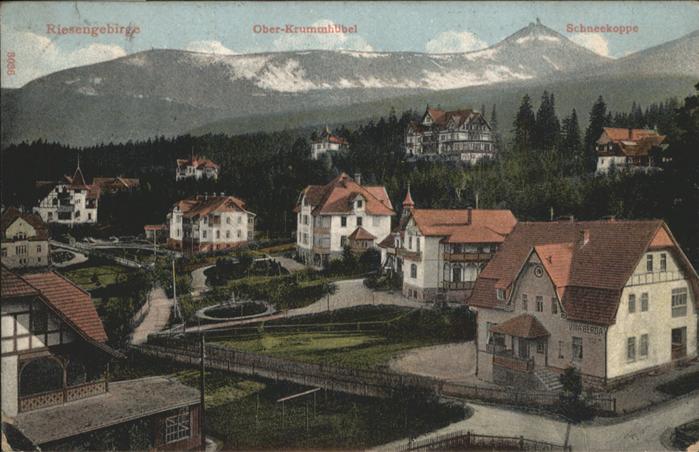 Ober-Krummhuebel Riesengebirge Schneekoppe