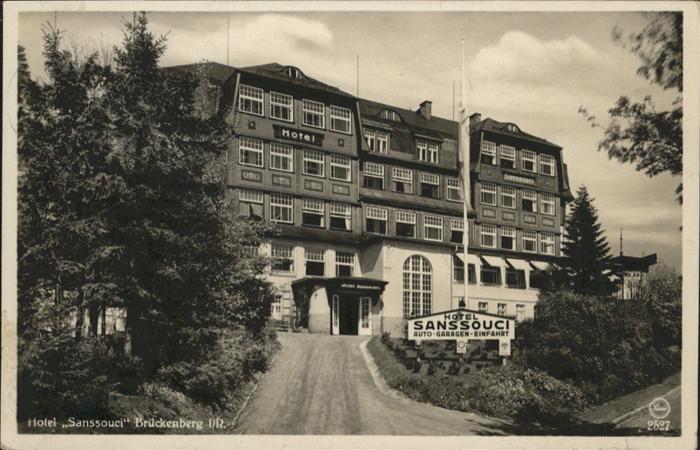 Brueckenberg Riesengebirge Riesengebirge Hotel  Sanssouci