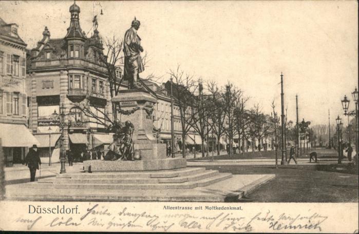 DuessELDORF CITY Alleestrasse
Moltkedenkmal