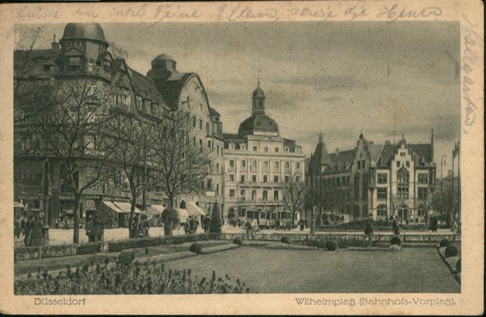 DuessELDORF CITY Wilhelmplatz