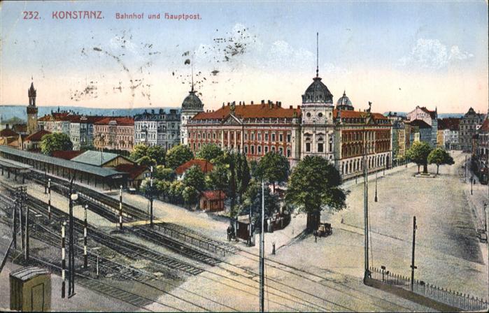 Konstanz Bahnhof
Hauptpost
