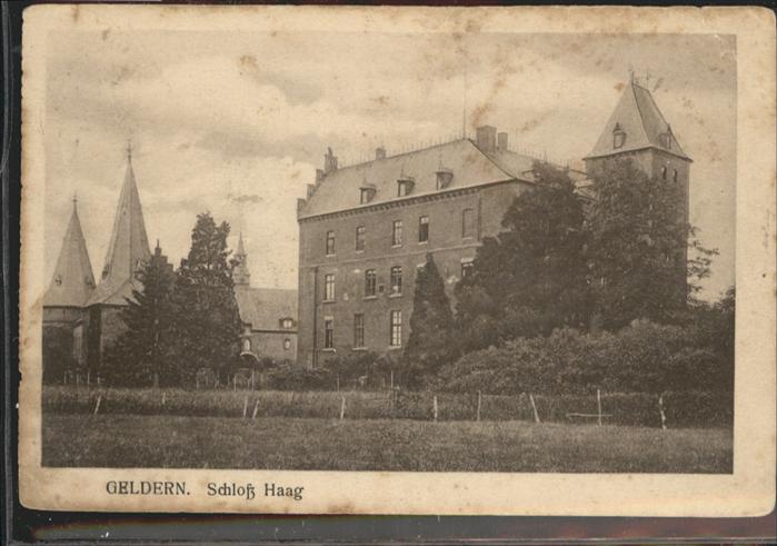 Geldern Schloss Haag
