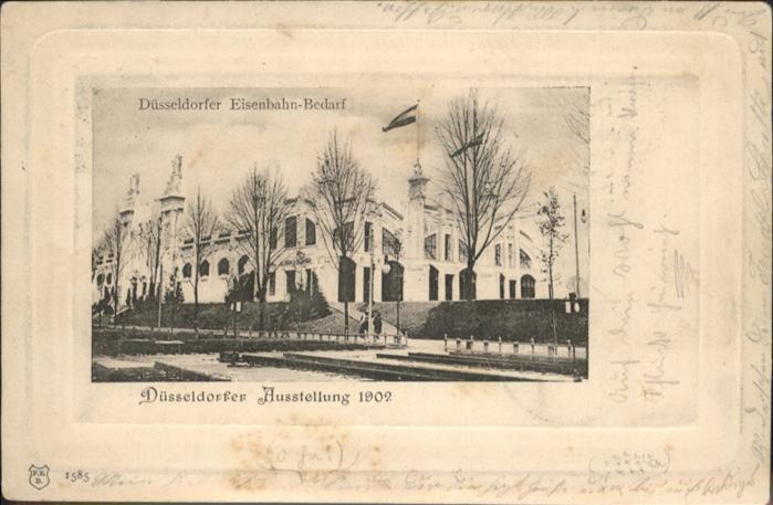 DuessELDORF CITY Ausstellung 1902