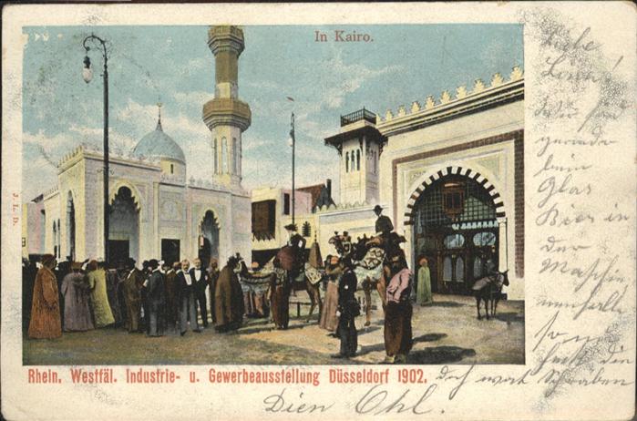 DuessELDORF CITY Westfael. Industrie- und Gewerbeausstellung