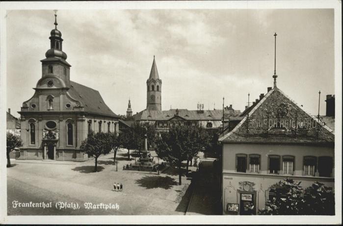 Frankenthal Pfalz Marktpolatz