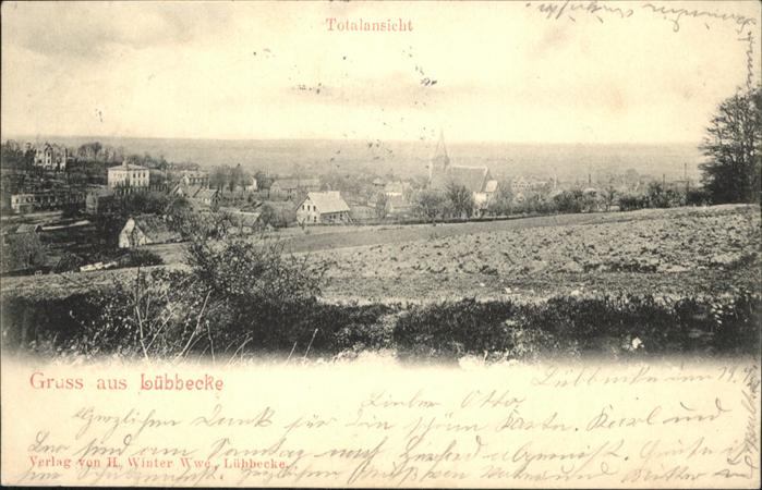 Luebbecke Westfalen Totalansicht
