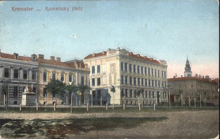 Kremsier Kromeriz Czechia Komensky Platz