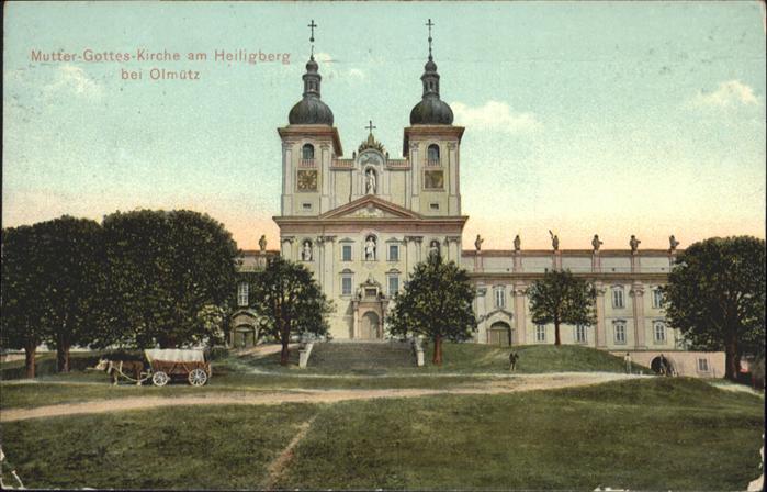 Olmuetz Olomouc Mutter Gottes Kirche  Heiligberg Kuh
