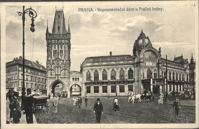 Prag Prahy Prague Repraesentacni Kutsche