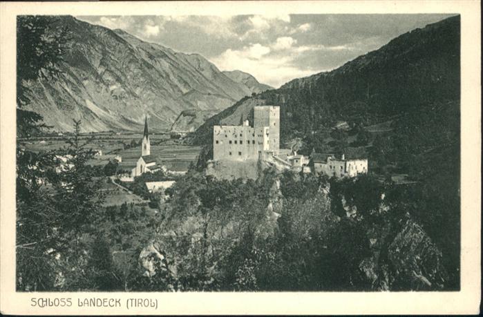 Landeck Tirol Schloss Landeck Tirol