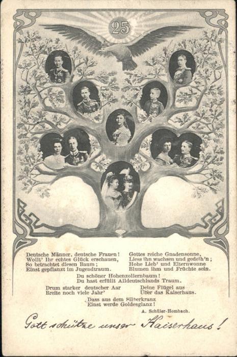 Adel Preussen Kaiser Wilhelm II Kaiserin Auguste Vikt