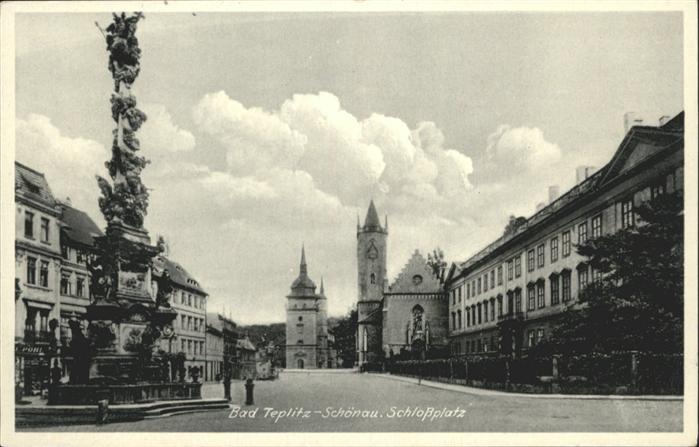 Bad Teplitz-Schoenau Schlossplatz