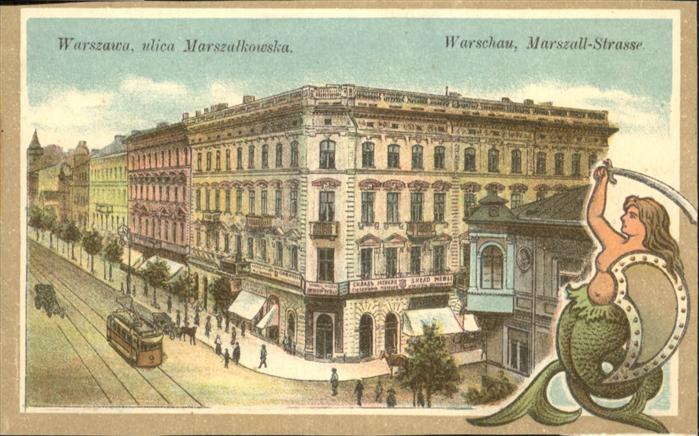 Warszawa Marszalkowska Strassenbahn