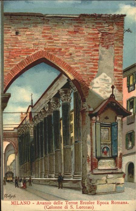 Milano Terme Ercolee Epoca Romana