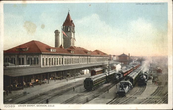 Denver Colorado Union Depot Zug