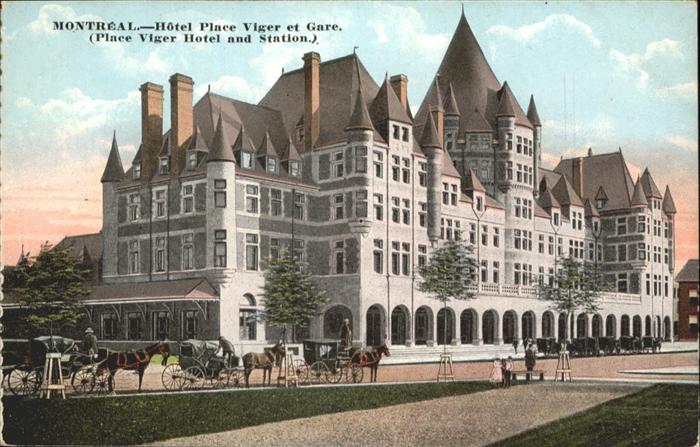 Montreal Quebec Hotel Place Viger et Gare Kutsche