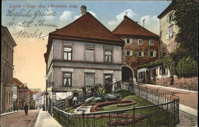 Zagreb Duga ulica Kamenita