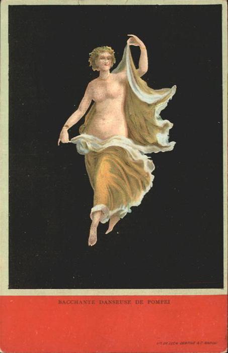 Pompeii Bacchante Danseuse