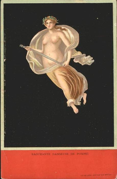 Pompei Bacchante Danseuse