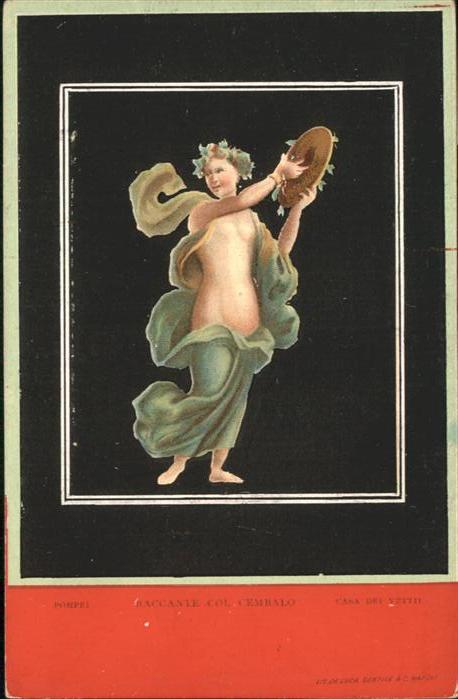 Pompei Bacchante Cembalo