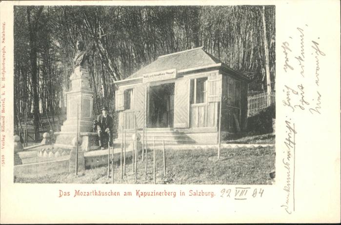 Salzburg Oesterreich Mozarthäuschen Kapuzinerberg